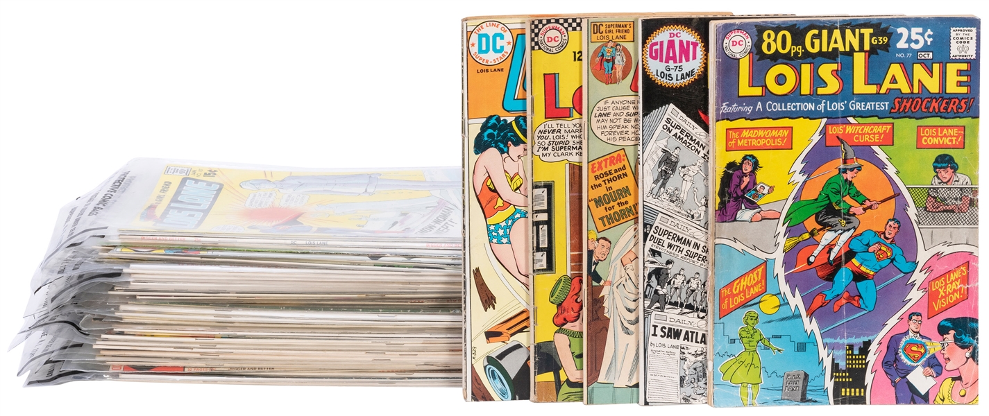  Superboy and Lois Lane Comic Book Lot. DC, bulk 1970s. Lot ...