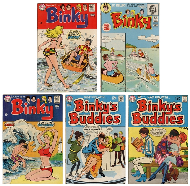  Binky Comics / Binky’s Buddies Comic Books (6). Including: ...