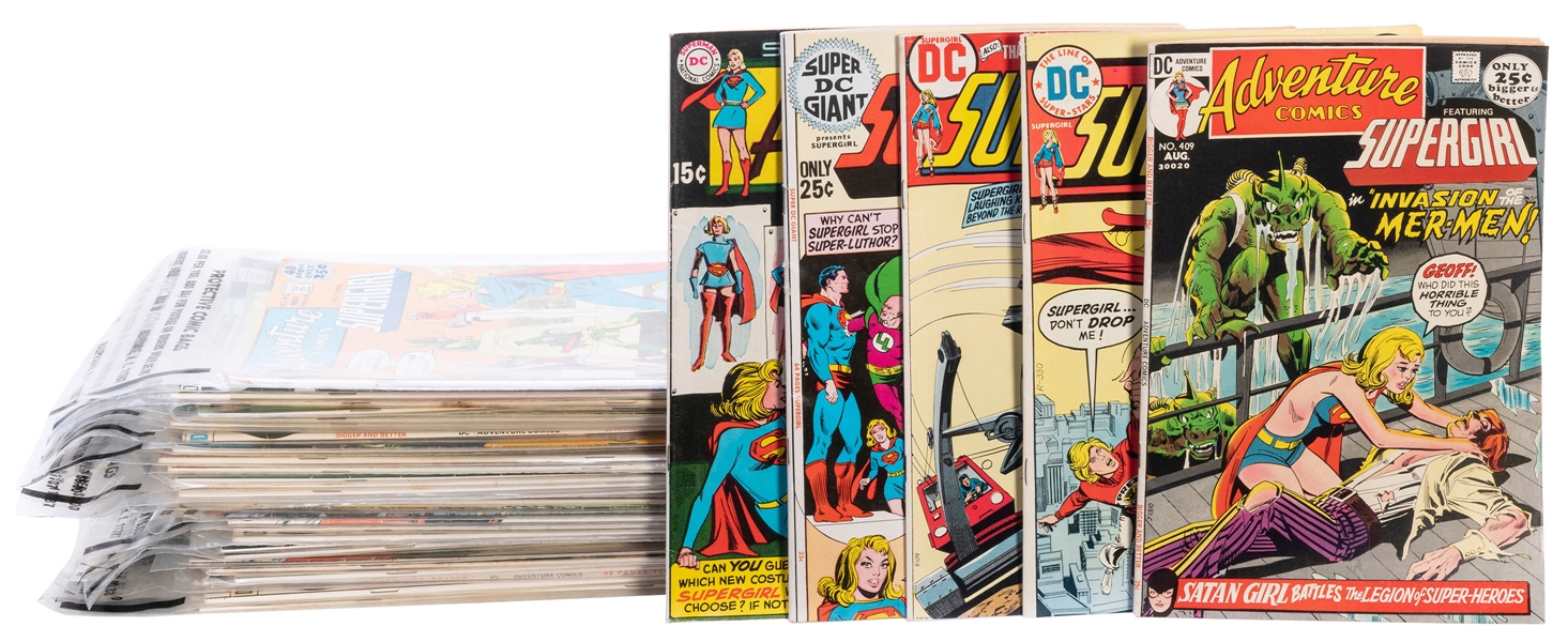  Supergirl / Adventure Comics. Lot of 44 Comic Books. DC Com...