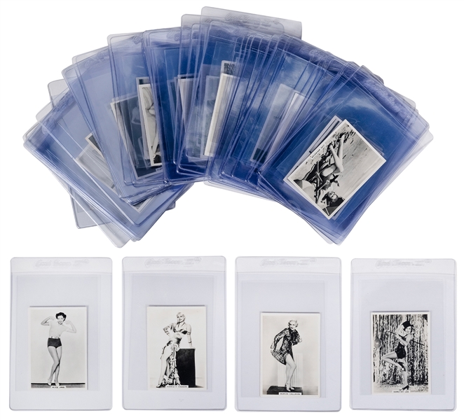  BAT “Modern Beauties” Photo Cards. Complete Set of 54. [193...
