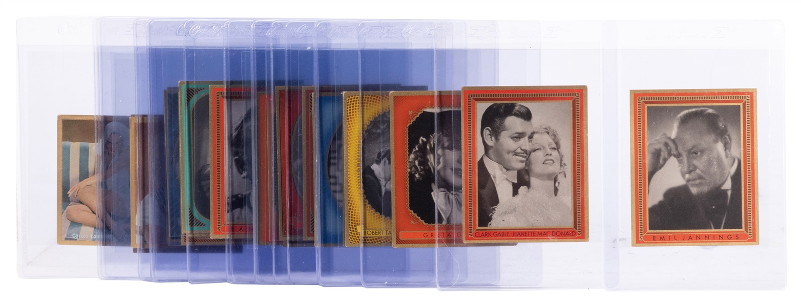  Bunte Filmbilder Movie Star Cigarette Cards. Lot of 21. 193...