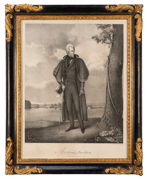  JACKSON, Andrew (1767–1845). –– EARL, Ralph E.W., artist (E...