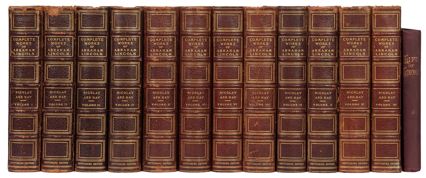  [LINCOLN, Abraham (1809–1865)]. Complete Works of… Edited b...