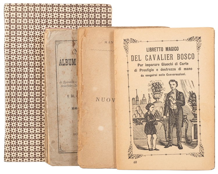  [BOSCO] Group of Italian “Bosco” Books and Pamphlets. Italy...