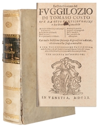  COSTO, Tomaso (Italian, 1545-1613). Le Otto Giornate del Fu...
