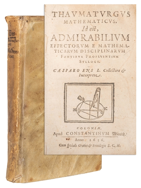  ENS, Gaspar (German, 1570-1645). Thaumaturgus Mathematicus....
