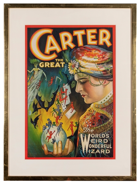  CARTER, Charles. Carter the Great. The World’s Weird Wonder...