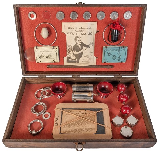  Early Mysto Magic Set. New Haven: A.C. Gilbert Co., ca. 191...