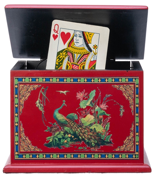  Card Rise Chest. Al Baker; later redecoration by Nielsen Magic, 2000s. A small c...