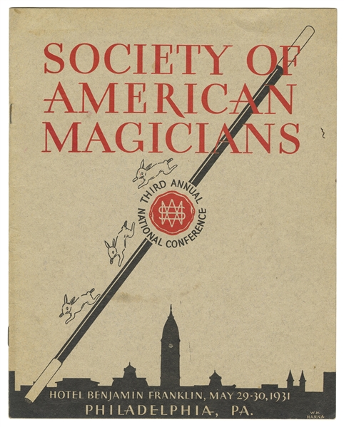  [S.A.M.] Society of American Magicians 3rd Annual National ...