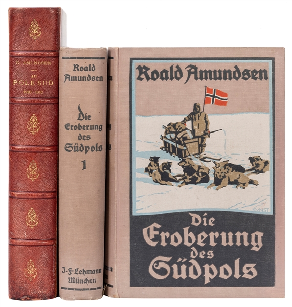  AMUNDSEN, Roald (1872–1928). Au pole sud expedition du “Fra...