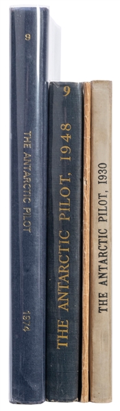  [THE ANTARCTIC PILOT]. A group of 3 editions, including: Th...