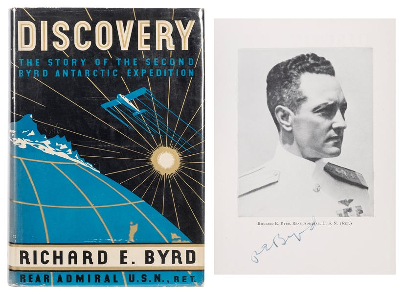  BYRD, Richard Evelyn (1888–1957). Discovery: The Story of t...