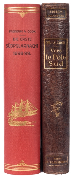  COOK, Frederick A. (1865–1940). Vers le Pole Sud. Paris: Er...