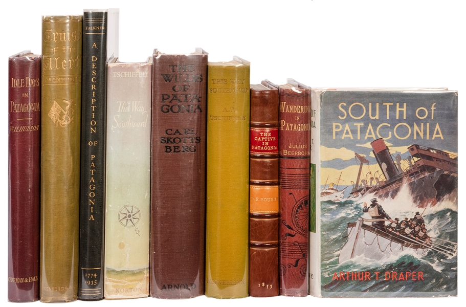  [PATAGONIA EXPLORATION]. A group of 9 titles, consisting of...