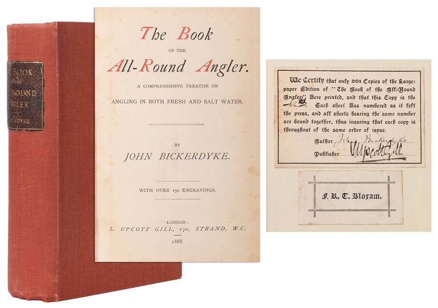  BICKERDYKE, John (1858–1933). The Book of the All–Around An...
