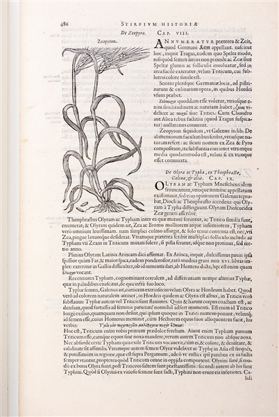  [BOOK CLUB OF CALIFORNIA]. DODOENS, Rembert (1517–1585). A ...