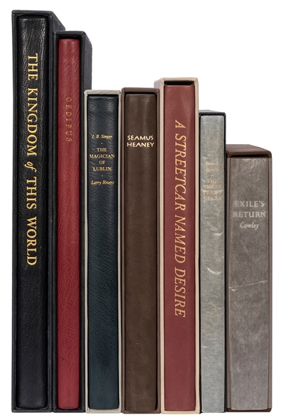  [LIMITED EDITIONS CLUB]. A group of 7 titles, including: CO...