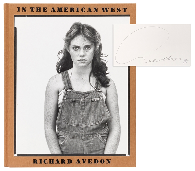  AVEDON, Richard, photographer (1923–2004). In the American ...