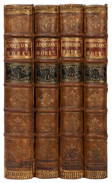  ADDISON, Joseph (1672–1719). The Works… Birmingham: printed...