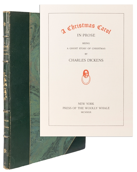 DICKENS, Charles (1812–1870). A Christmas Carol. In Prose. ...