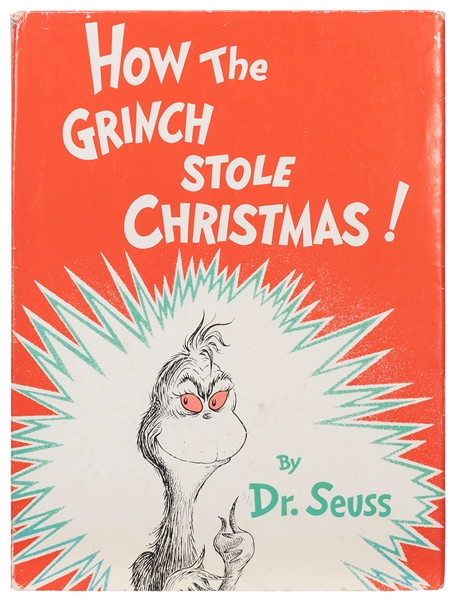  GEISEL, Theodore (“Dr. Seuss”) (1904–1991). How the Grinch ...