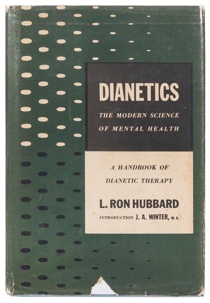 HUBBARD, Lafayette Ronald (1911–1986). Dianetics: The Moder...