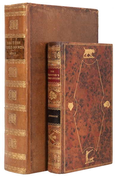  [HUNTING]. A pair of titles, including: SCOTT, William Henr...