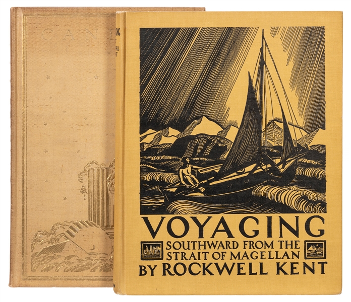  KENT, Rockwell, illustrator (1882–1971). A pair of signed t...