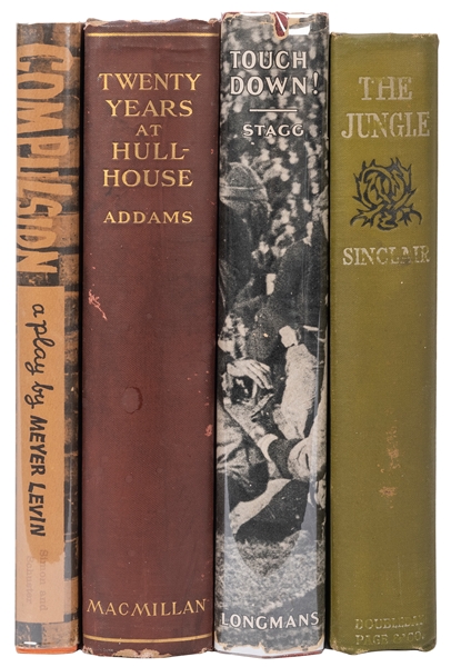  [LITERATURE]. A group of 4 titles, including: SINCLAIR, Upt...