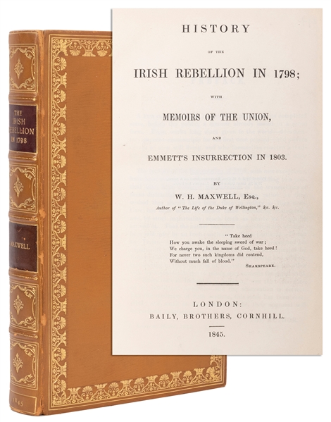 MAXWELL, William Hamilton (1792–1850). History of the Irish...