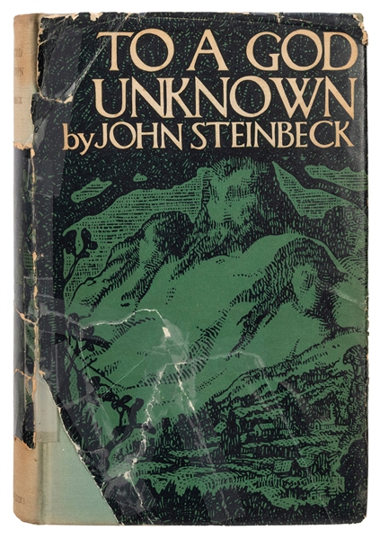  STEINBECK, John (1902-1968). To a God Unknown. New York: Ro...