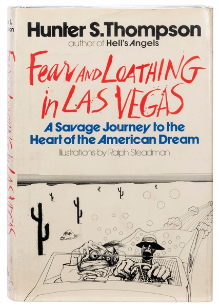  THOMPSON, Hunter S. (1937–2005). Fear and Loathing in Las V...