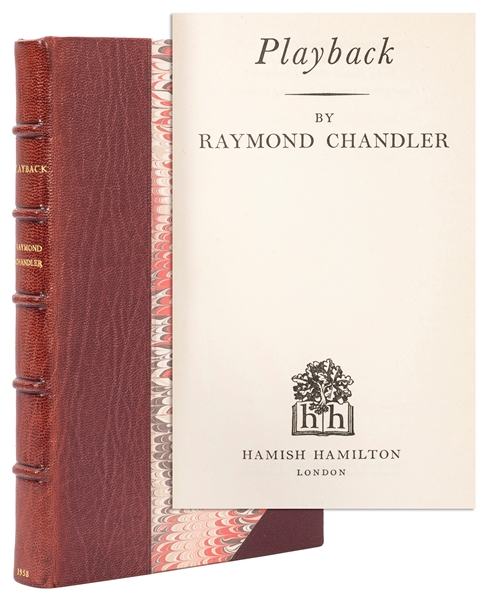  CHANDLER, Raymond (1888–1959). Playback. London: Hamish Ham...