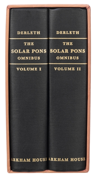  DERLETH, August (1909–1971). The Solar Pons Omnibus. Edited...