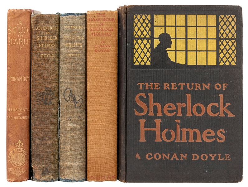 DOYLE, Arthur Conan (1859–1930). A group of 5 titles, inclu...