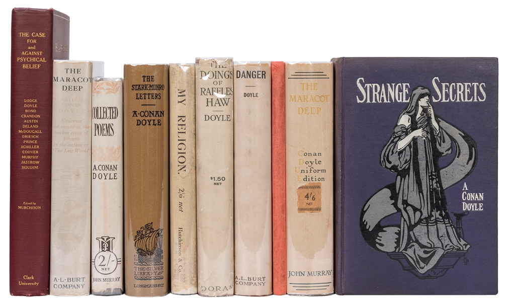  DOYLE, Arthur Conan (1859–1930). A group of 9 titles, inclu...
