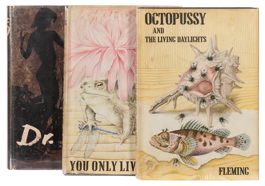  FLEMING, Ian (1908–1964). Three FIRST EDITIONS, including: ...