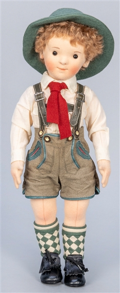  Steiff / R. John Wright “Mathias” Kinder Doll. Number 175 o...
