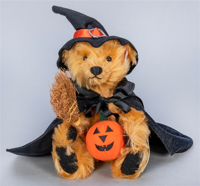  Steiff 2002 Halloween Witch Teddy Bear LE. Number 761 of 2,...