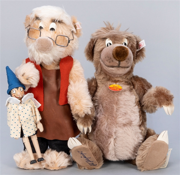  Two Steiff / Disney Limited Edition Characters. Including B...