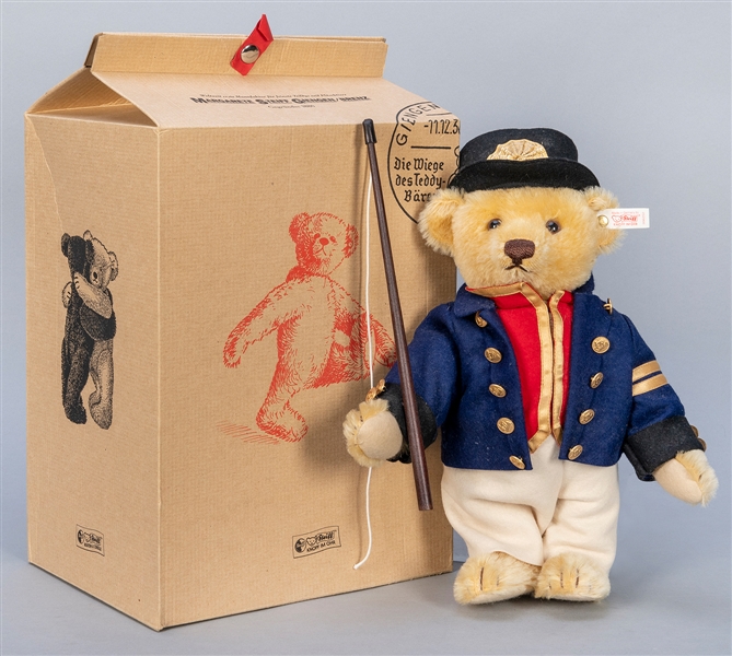  Steiff 1999 Maximillian Teddy Bear for Post Museum LE. Numb...