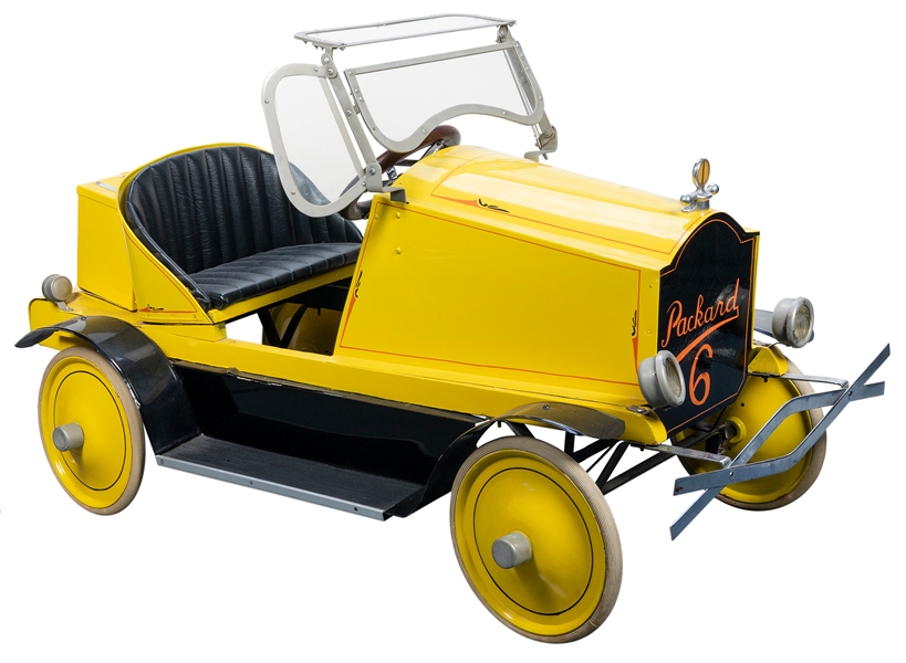  Packard 6 Pedal Car. Manufacturer unknown. Metal and wood f...