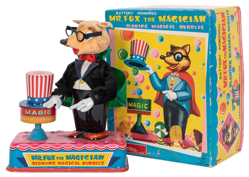  Mr. Fox the Magician (Bubble Blowing). Japan: Cragstan, 195...