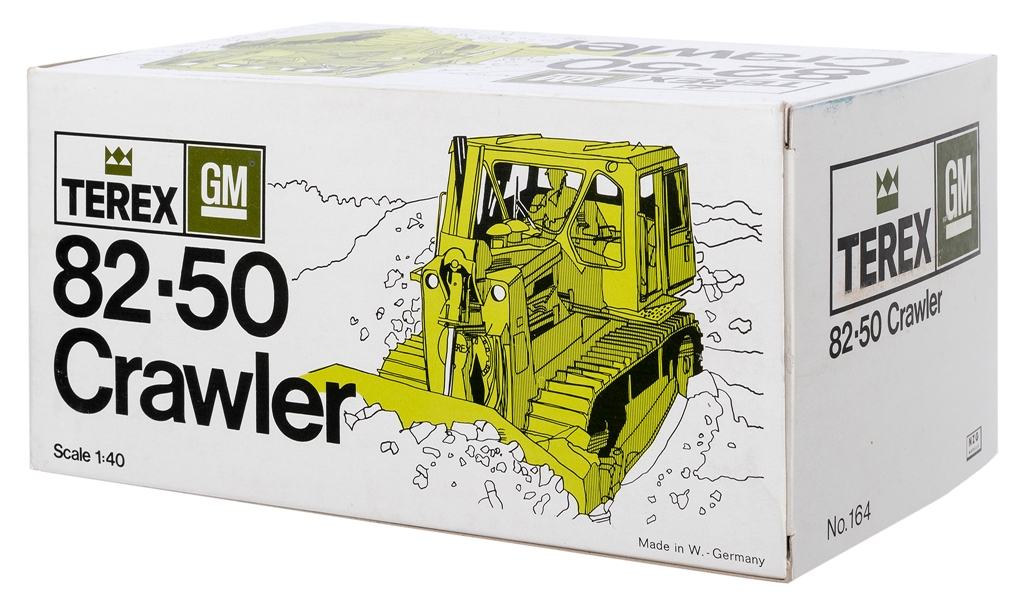  NZG Terex / GM 82-50 Crawler Bulldozer in Box. No. 164. 1:4...