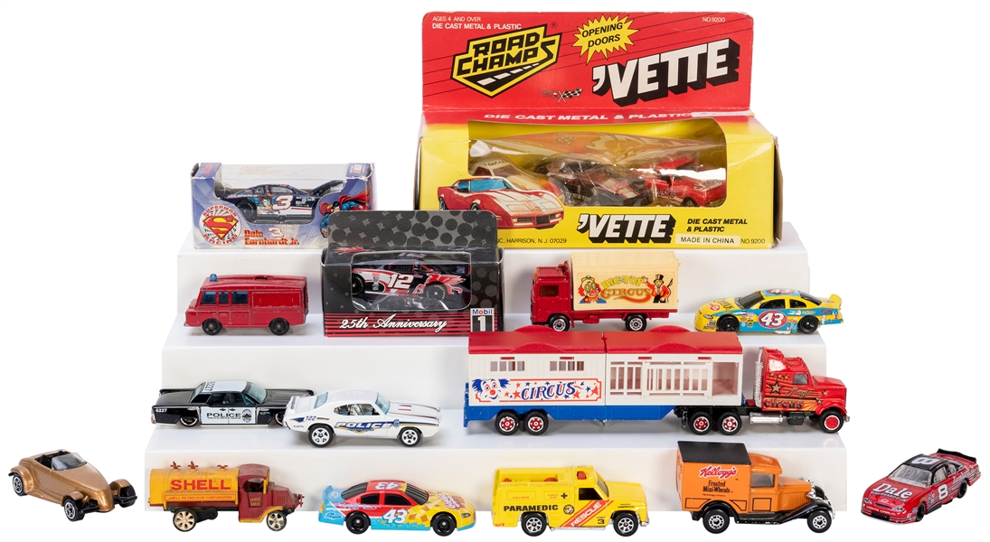  Lot of Die Cast Metal Cars. Including vehicles by: Hot Whee...