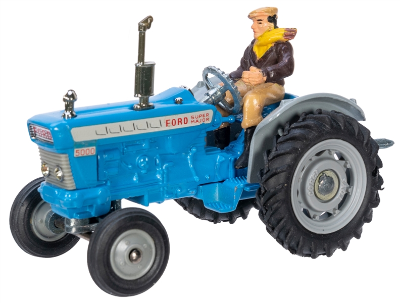  Corgi No. 67 Ford 5000 Tractor. Carded in original box with...