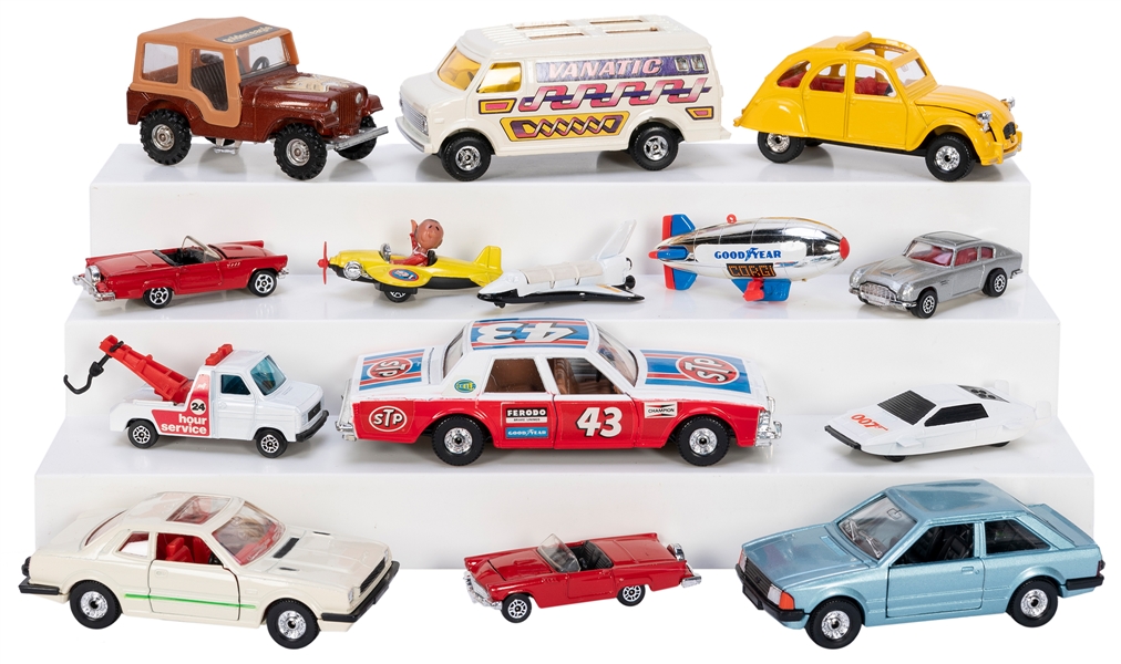 Over 30 Vintage Corgi Cars and Vehicles. Great Britain, ca....