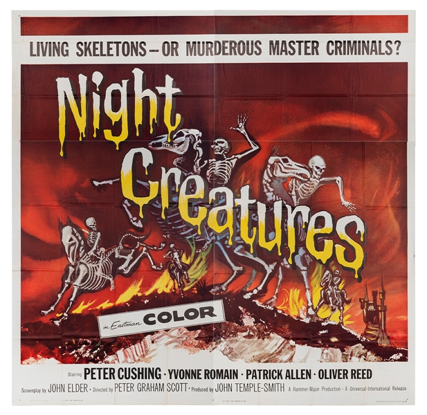  The Night Creatures Poster. Universal-International, 1962. ...