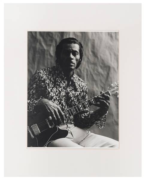  Chuck Berry 1969 Portrait Photograph. Chicago: Peter Amft, ...